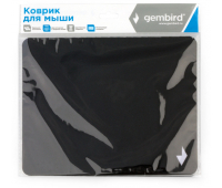 Коврик для мыши Gembird (MP-BLACK) черный/220x180x1мм/полиэстер+резина 1816684