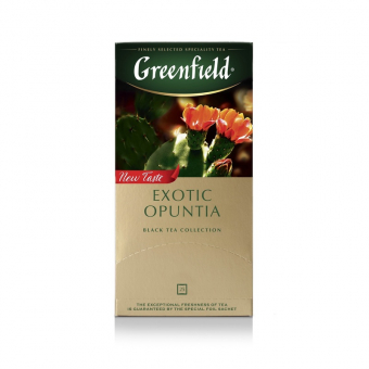 Чай Greenfield "Экзотик Опунция", 25 фольг. пакетиков по 1,5г 1468900