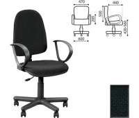 Кресло офисное "Jupiter GTP" C-11 ткань, черное (530559)