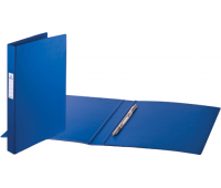 Папка с металлическим пружинным скоросшивателем синяя, толщина корешка 35мм, до 290 листов, BRAUBERG "Comfort" 223187
