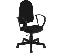 Кресло оператора Helmi HL-M30 "Престиж", ткань черная 342087