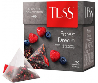 Чай Tess Forest Dream черный с лесными ягодами 20 пакетиков 493169