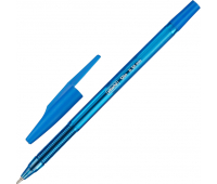Ручка шариковая неавтоматическая Attache Slim синяя (толщина линии 0.38 мм) 1258564